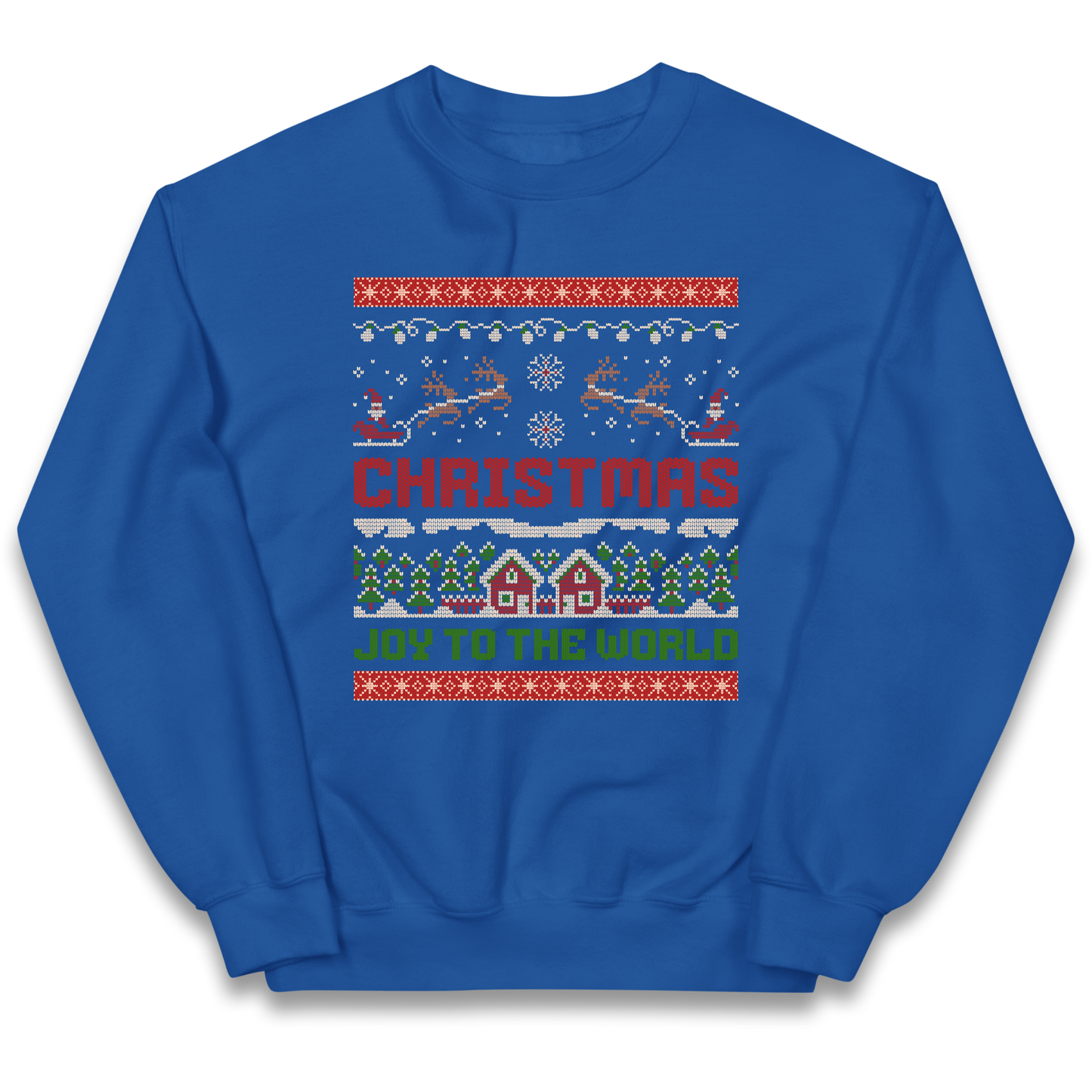 Christmas Joy to the World Christmas kids sweatshirt