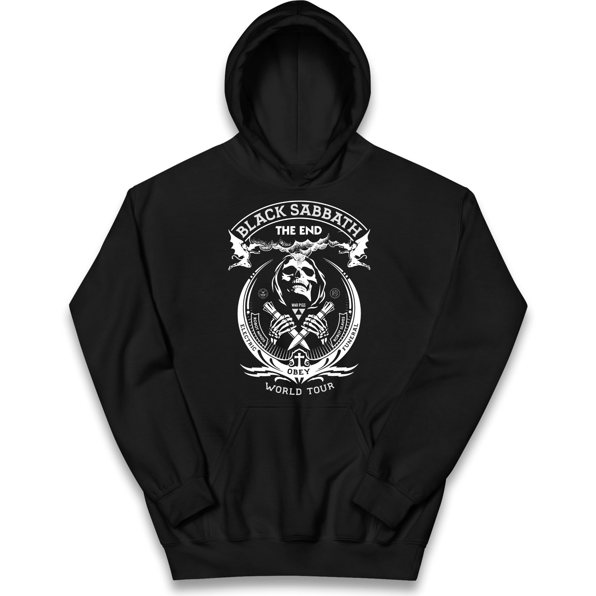 Black Sabbath The End World Tour Kids Hoodie