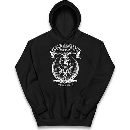 Black Sabbath The End World Tour Kids Hoodie