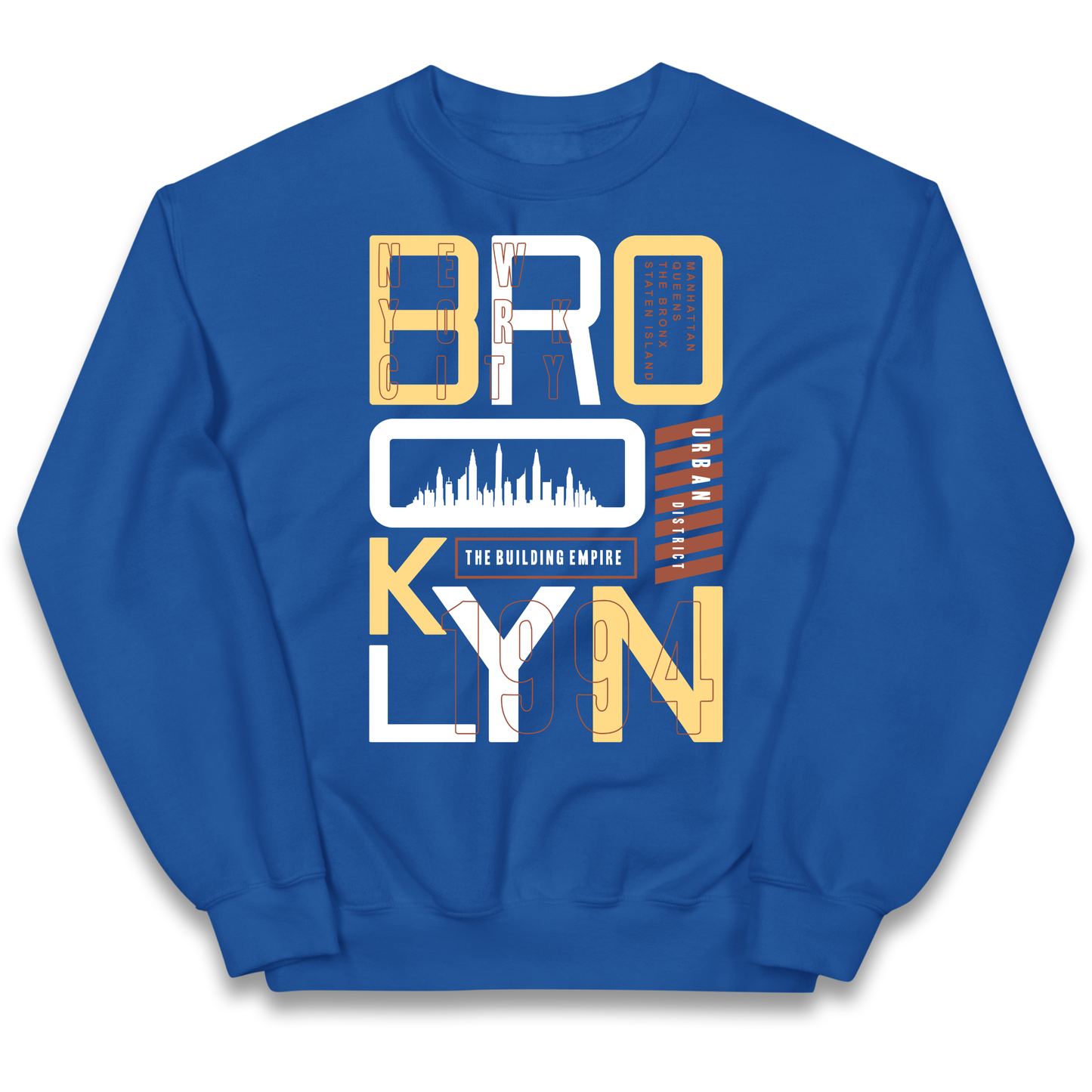 Brooklyn New York Urban District kids sweatshirt