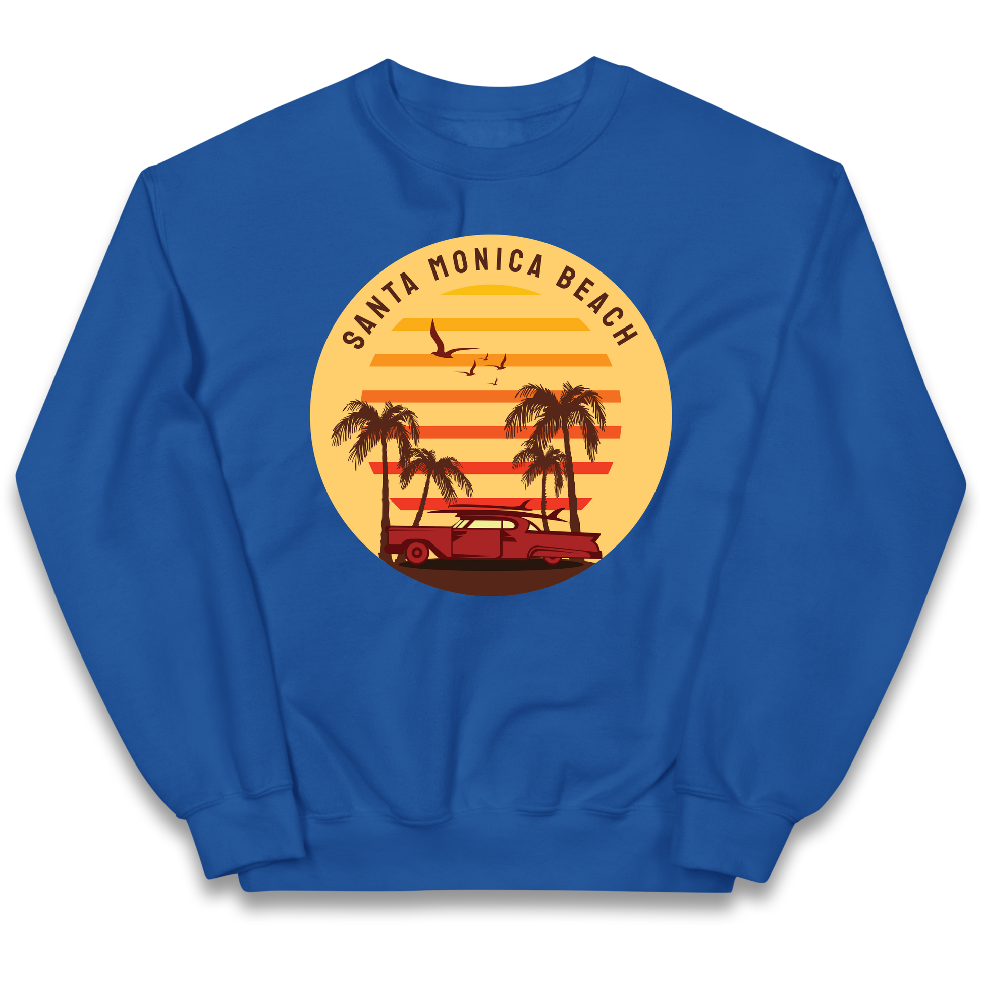 Santa Monica Beach kids sweatshirt