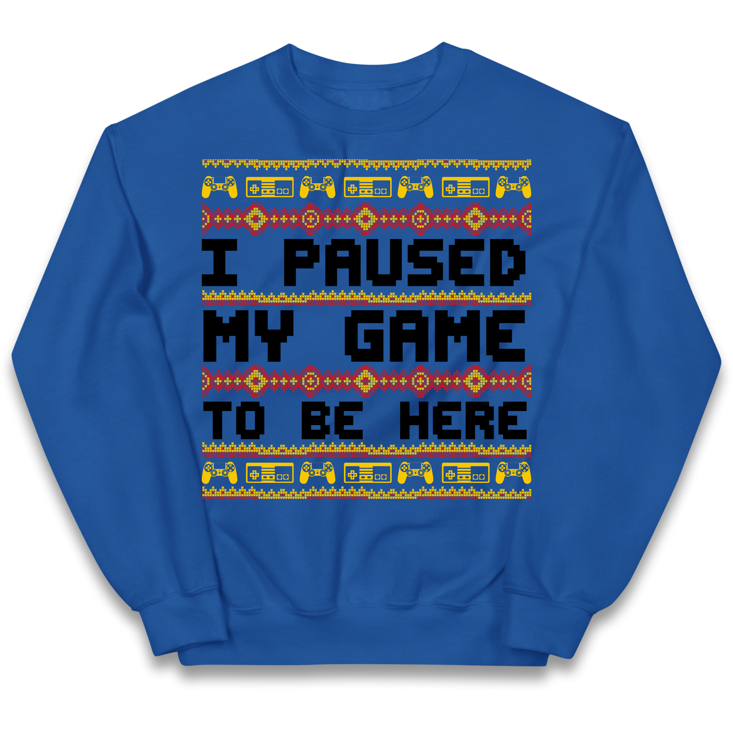 Paused My Game Kids Sweatshirt