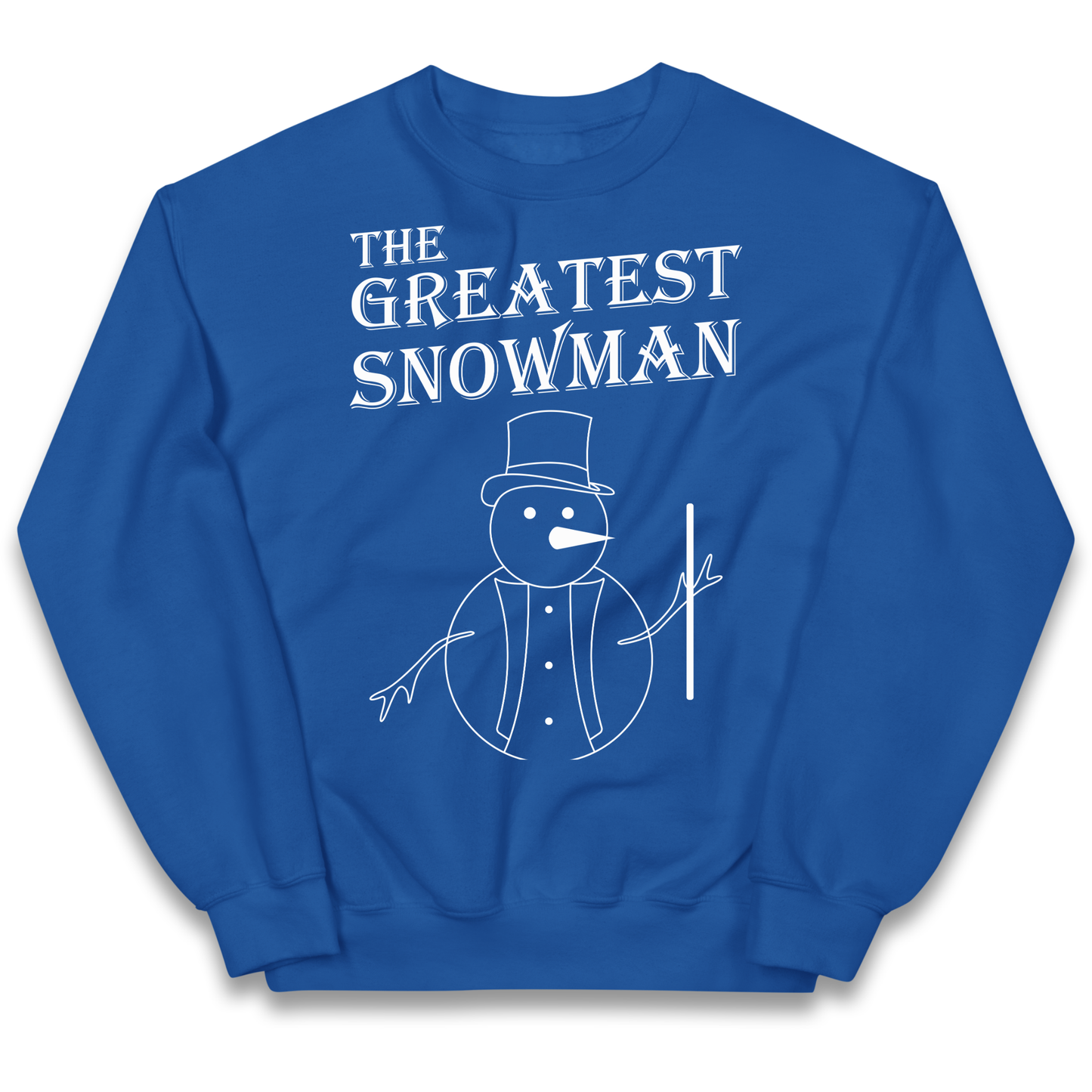 The Greatest Snowman Christmas kids sweatshirt