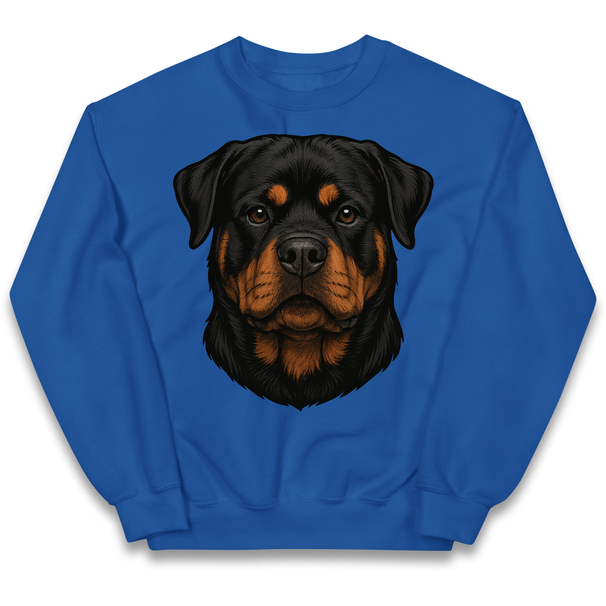 Rottweiler Face kids sweatshirt