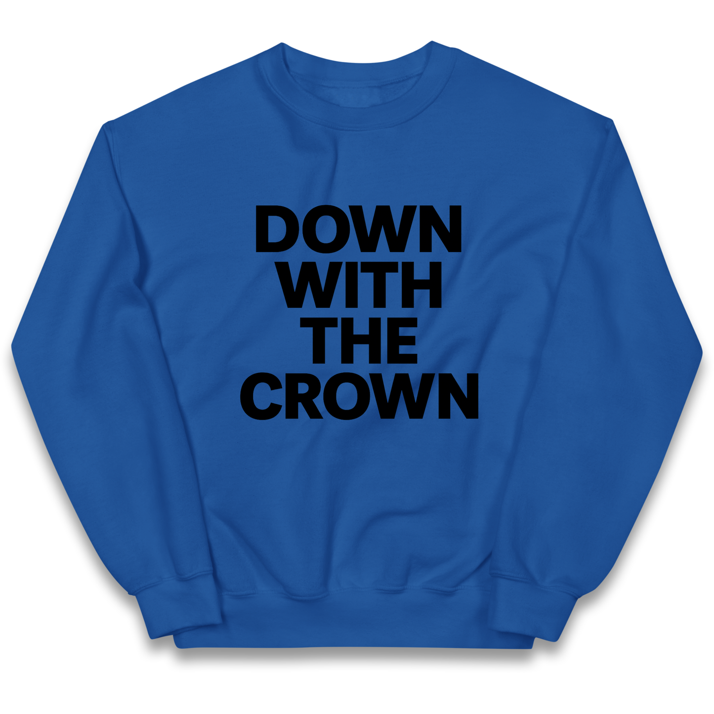 DOWN WITH THE CROWN kids sweatshirt