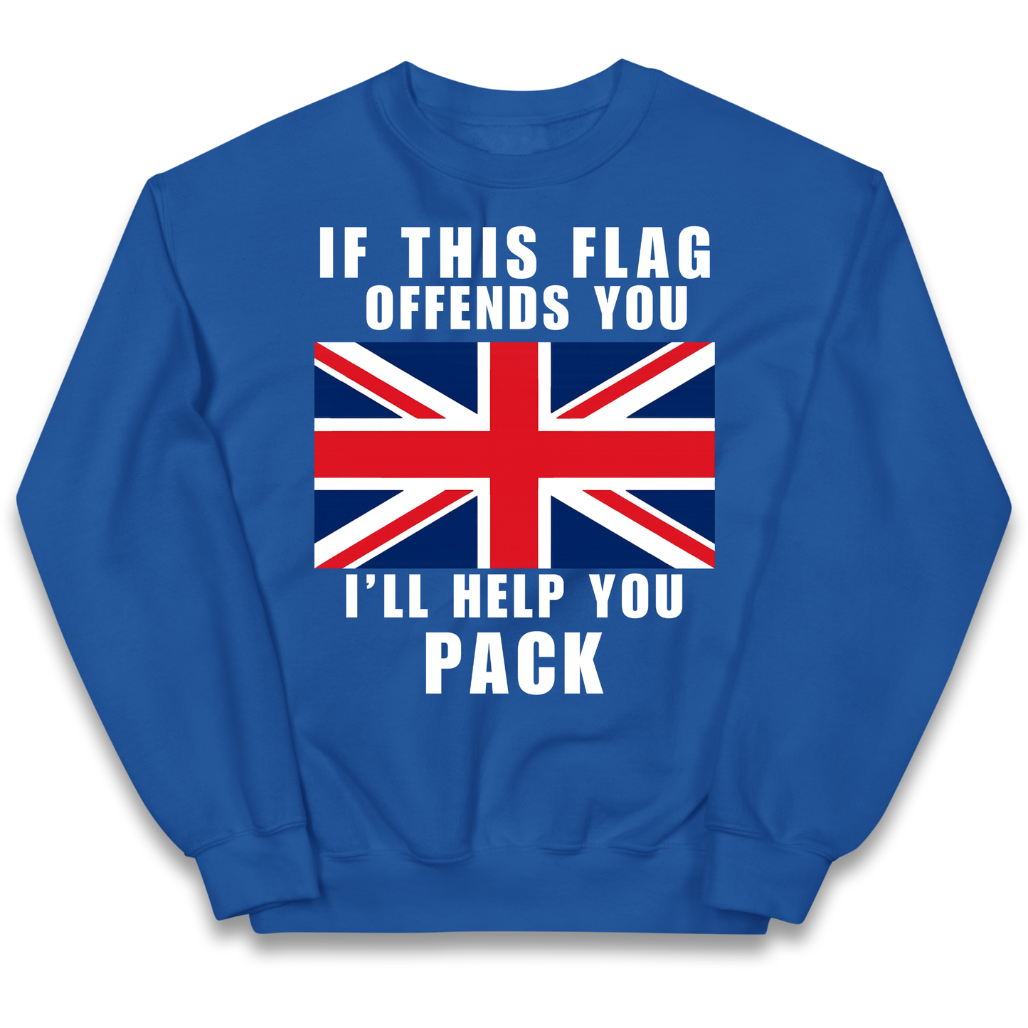 If This Flag Offends You I Will Help You Pack kids sweatshirt