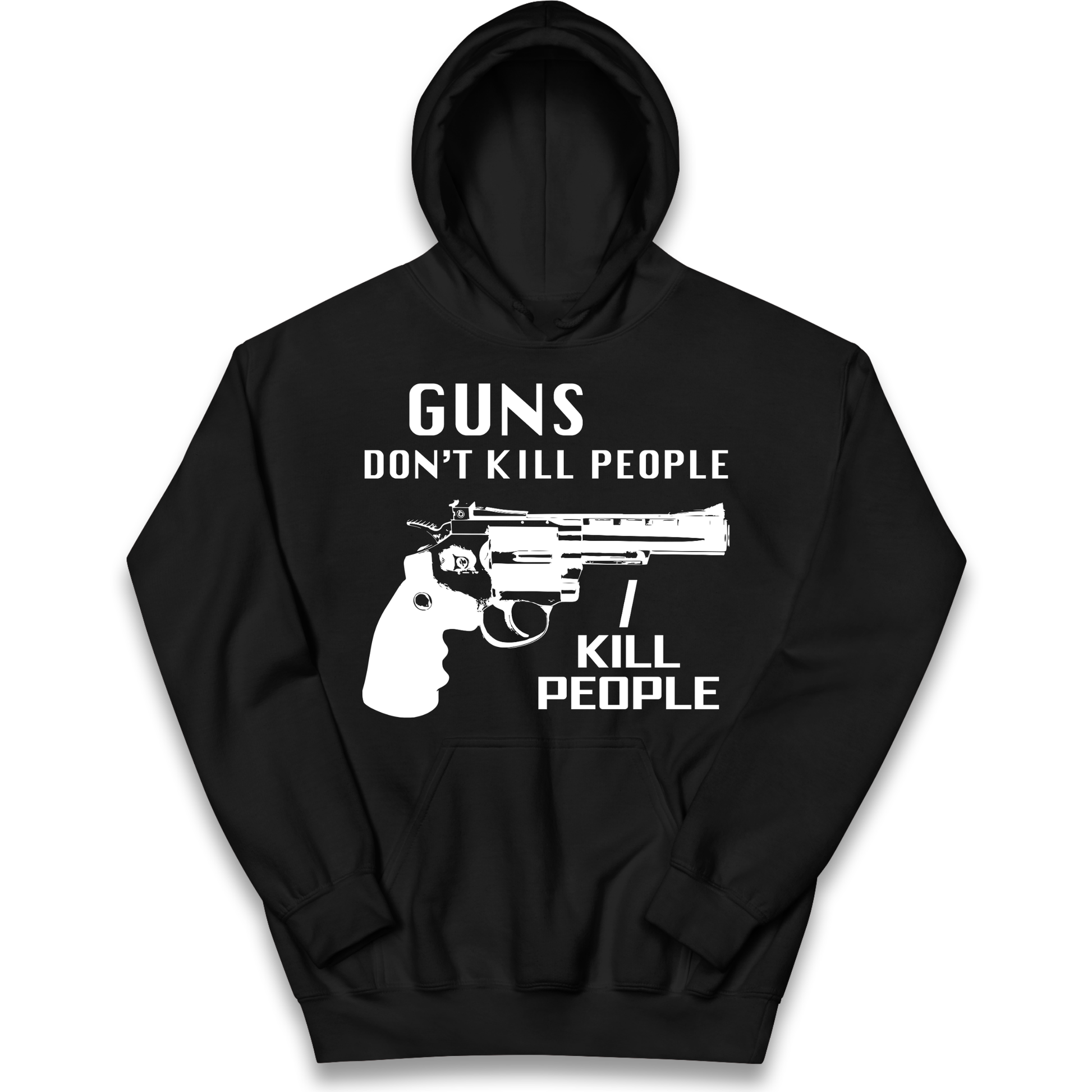 Guns Don’t Kill People Kids Hoodie