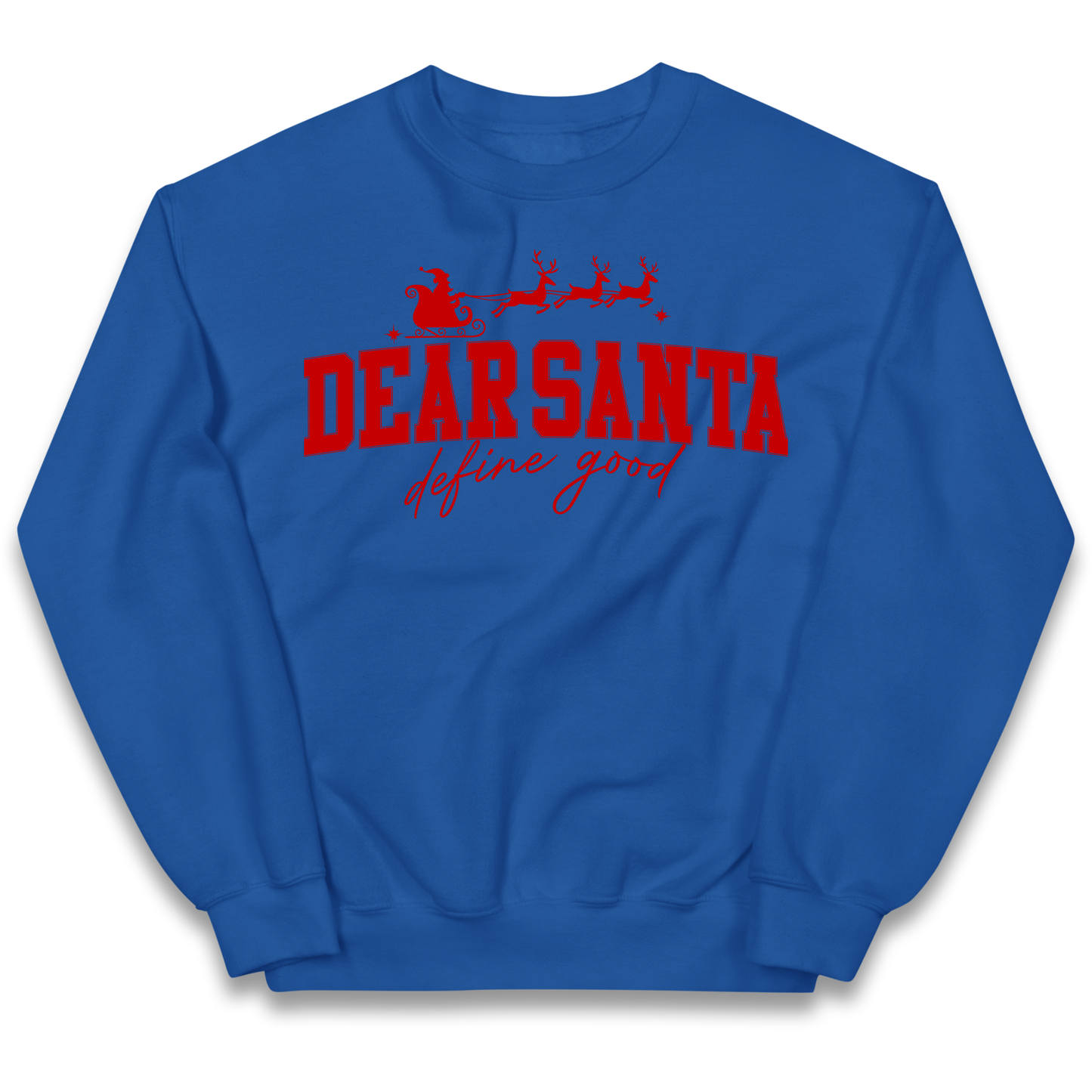 Dear Santa Christmas kids sweatshirt