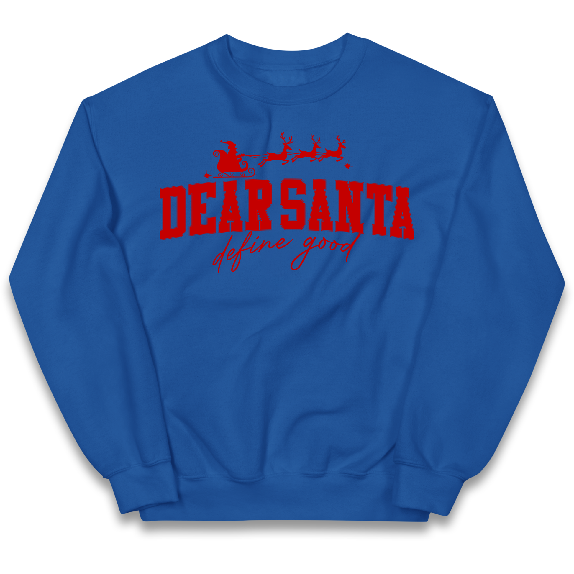 Dear Santa Christmas kids sweatshirt