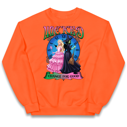 Wicked Change For Good kids sweatshirt