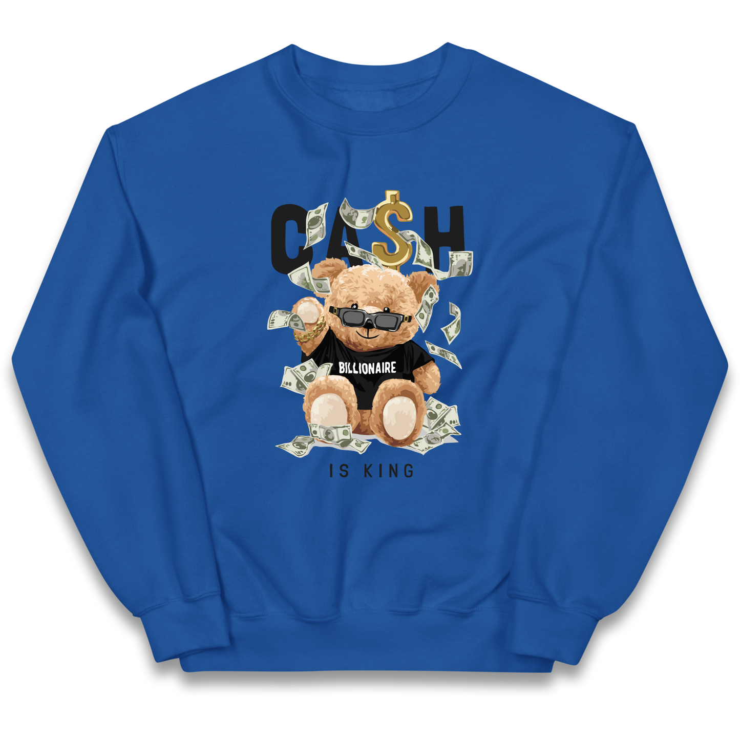 Teddy Bear Billionaire Streetwear kids sweatshirt