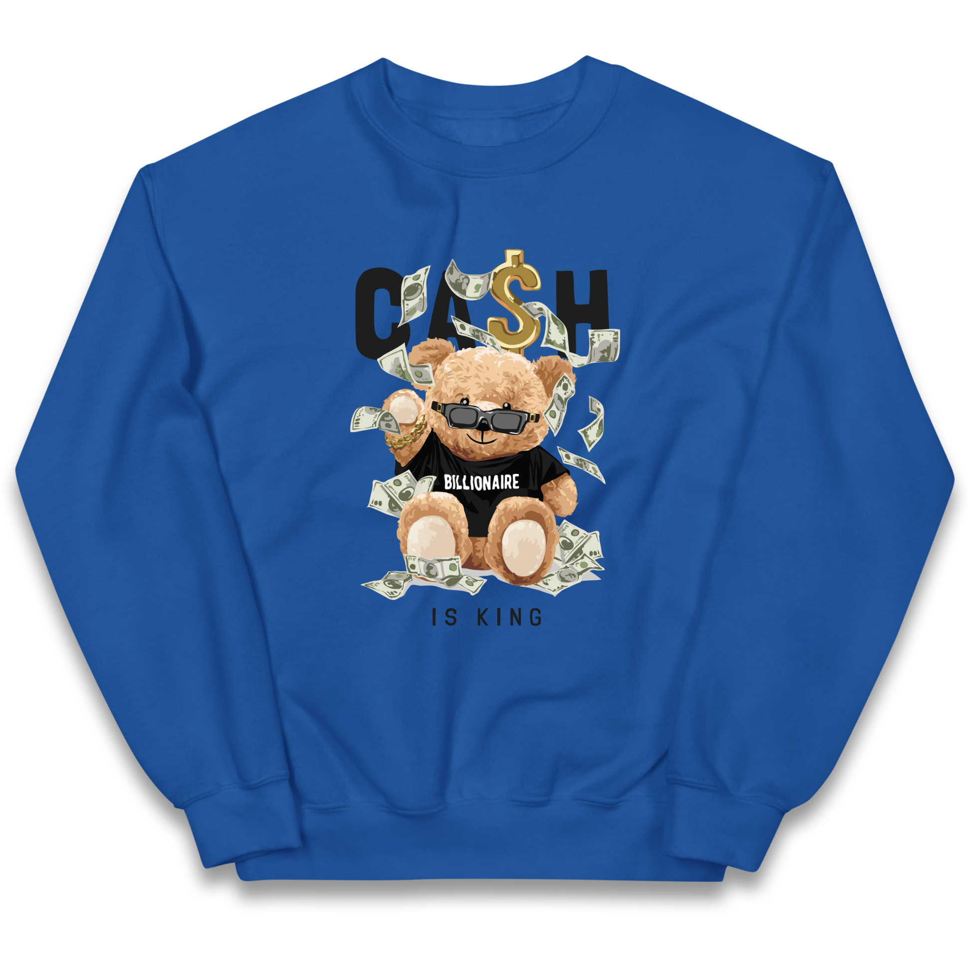 Teddy Bear Billionaire Streetwear kids sweatshirt
