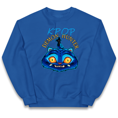 Kpop Demon Hunter Derpy Tiger kids sweatshirt