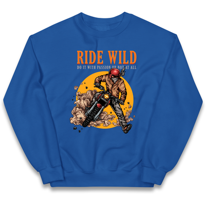 Ride Wild kids sweatshirt