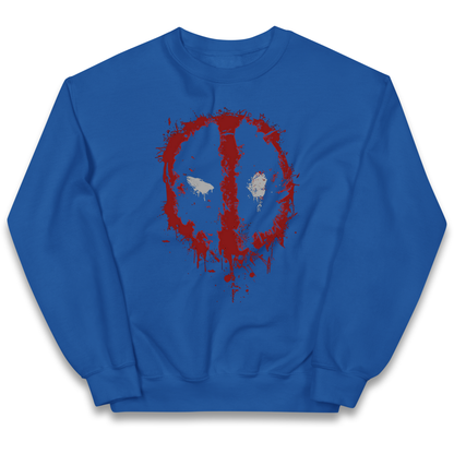 Marvel Deadpool Splatter Icon kids sweatshirt
