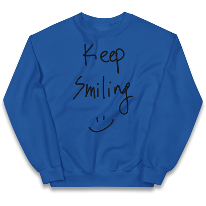 Keep Smiling kids sweatshirt
