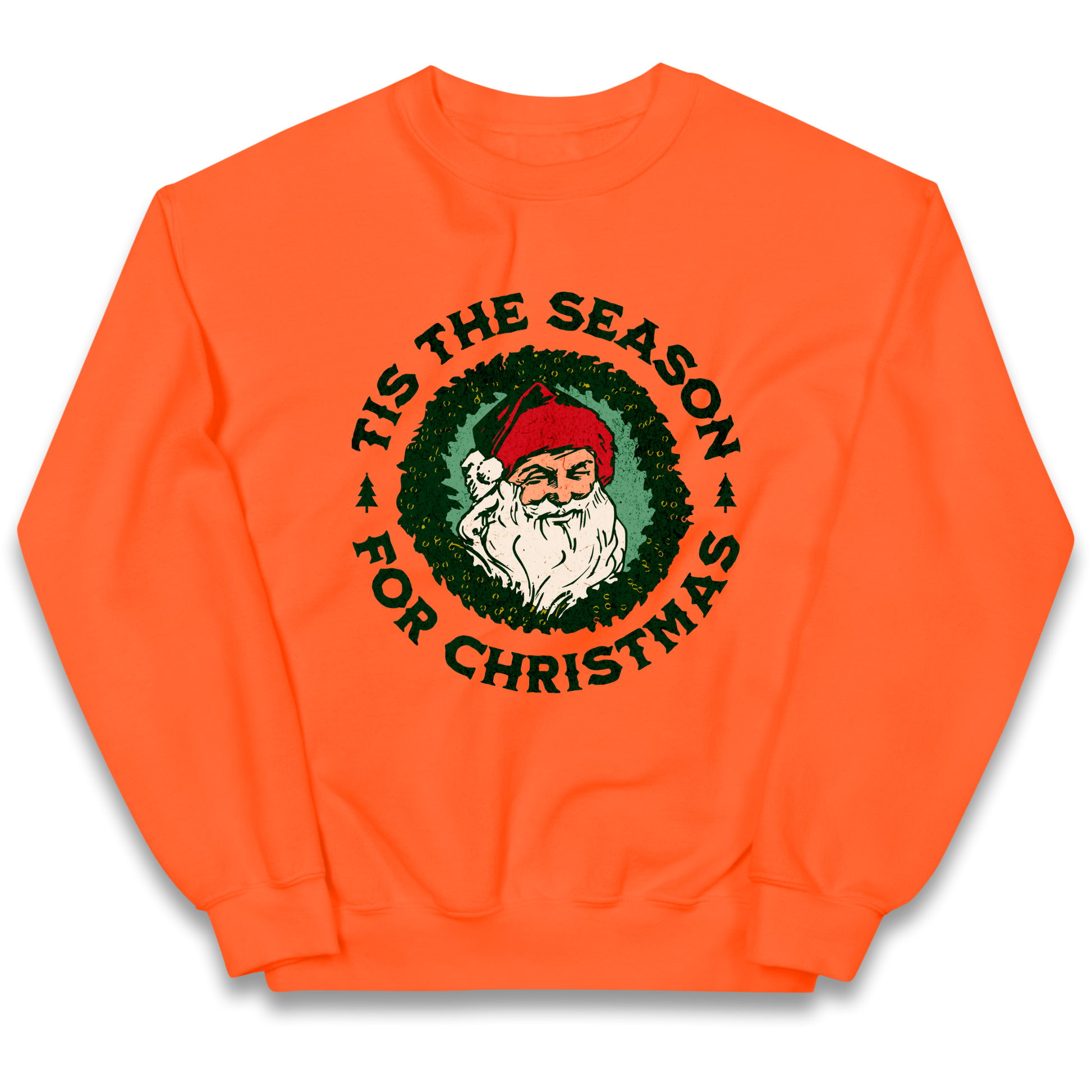 Tis The Season Santa Claus Christmas kids sweatshirt