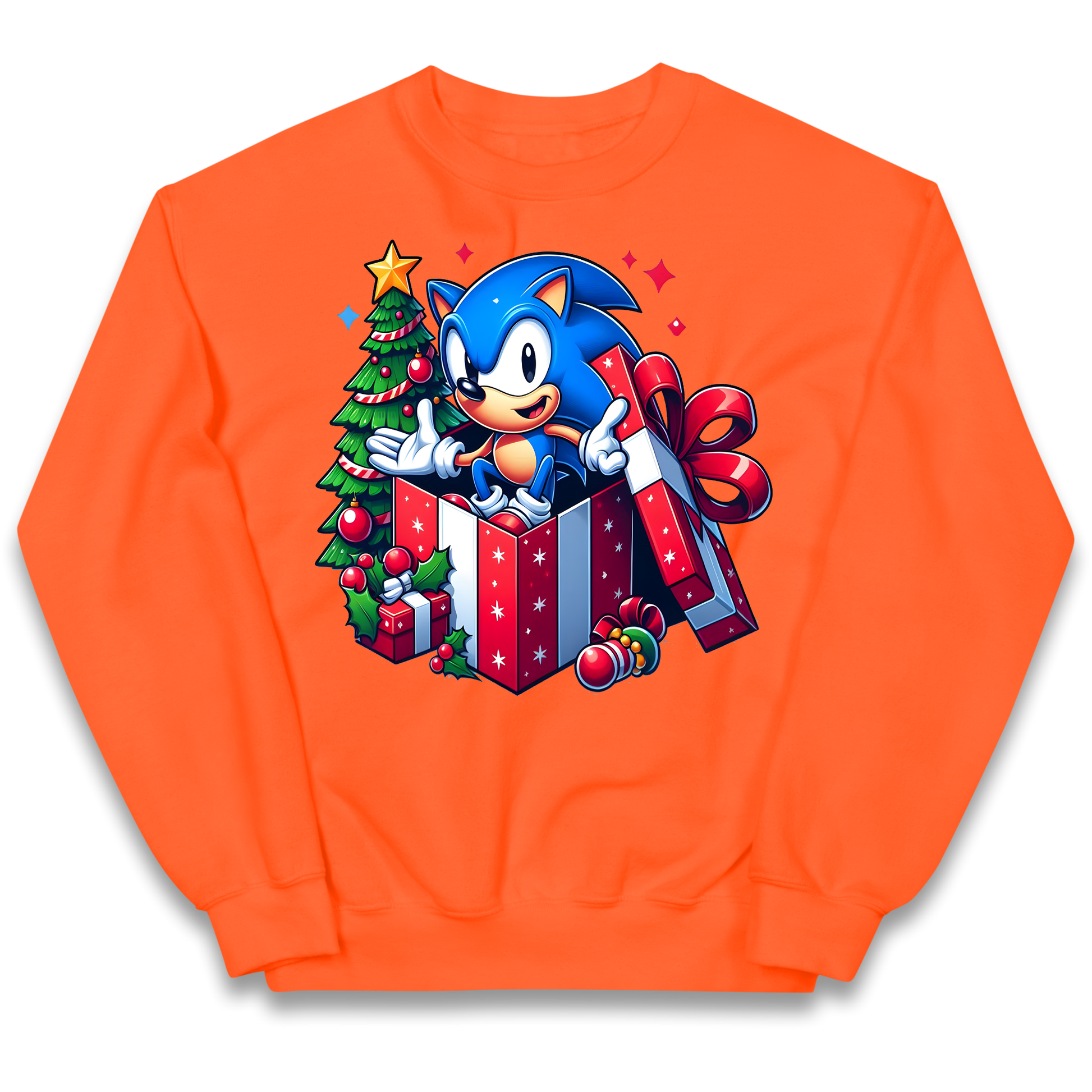 Sonic The Hedgehog Christmas kids sweatshirt