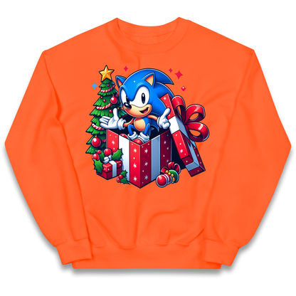 Sonic The Hedgehog Christmas kids sweatshirt