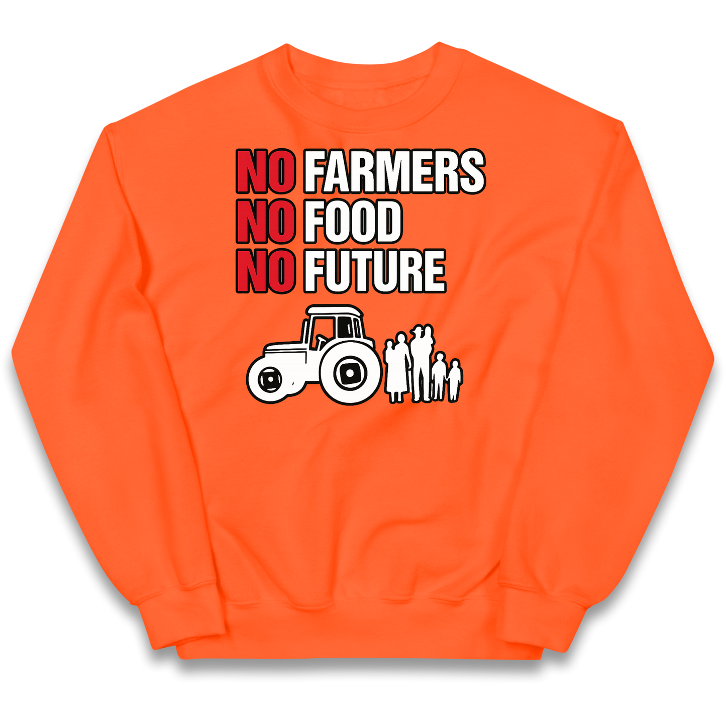 Farmers Agricultural Inheritance Tax Protest kids sweatshirt
