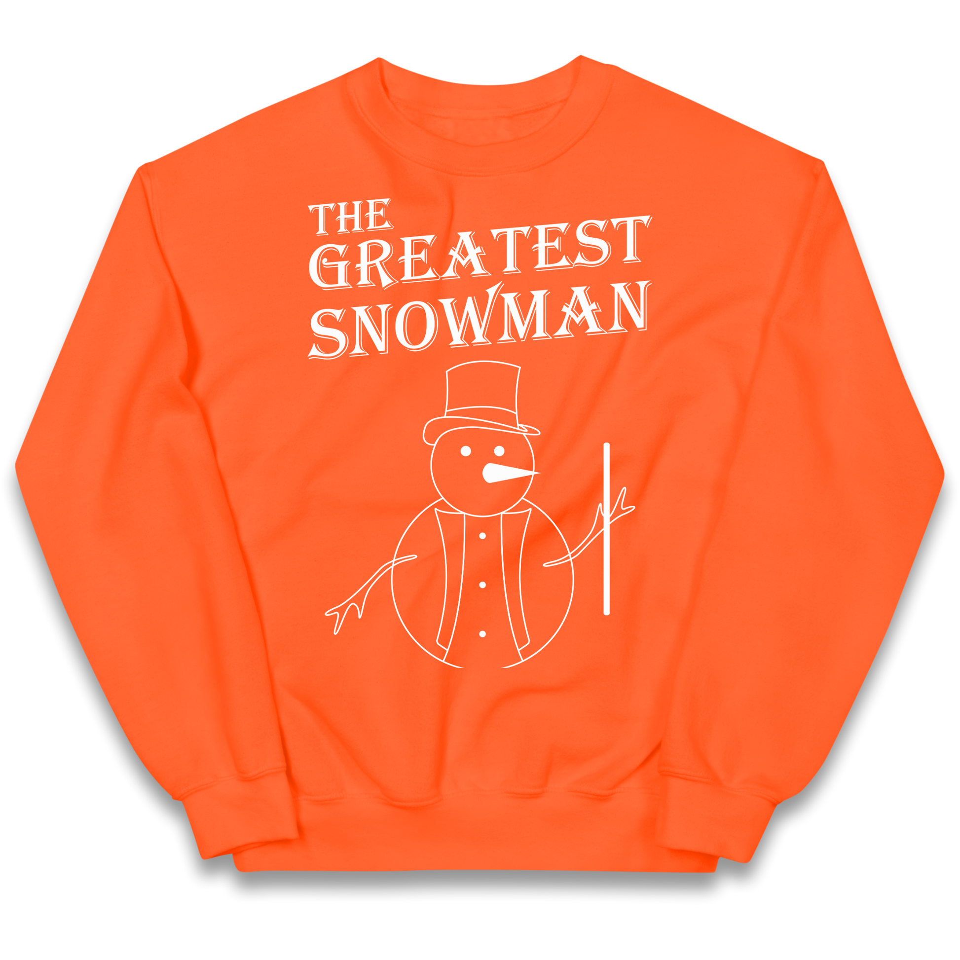 The Greatest Snowman Christmas kids sweatshirt