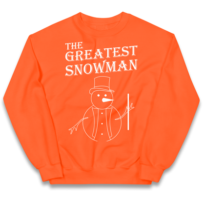 The Greatest Snowman Christmas kids sweatshirt
