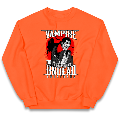 Vampire Undead kids sweatshirt