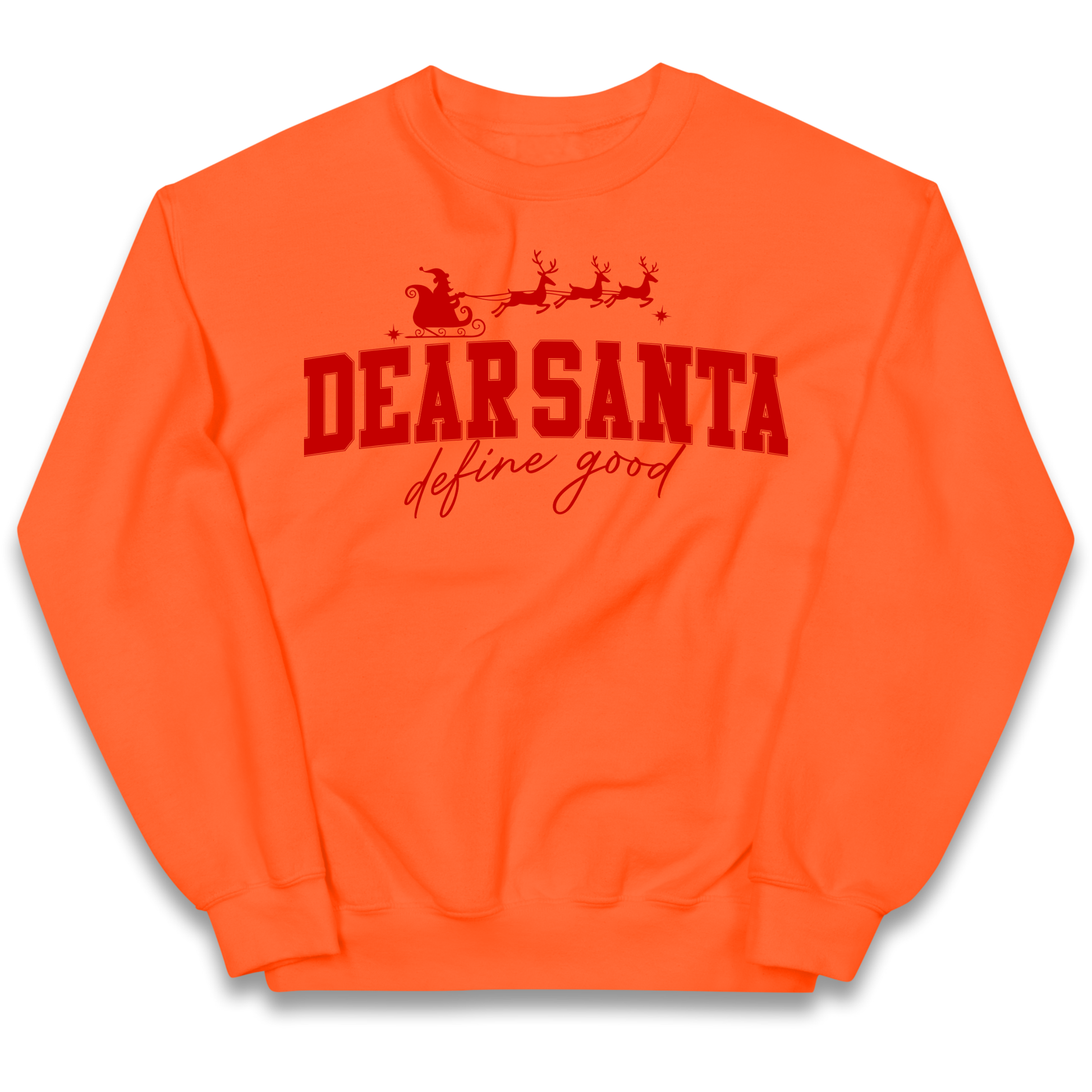 Dear Santa Christmas kids sweatshirt