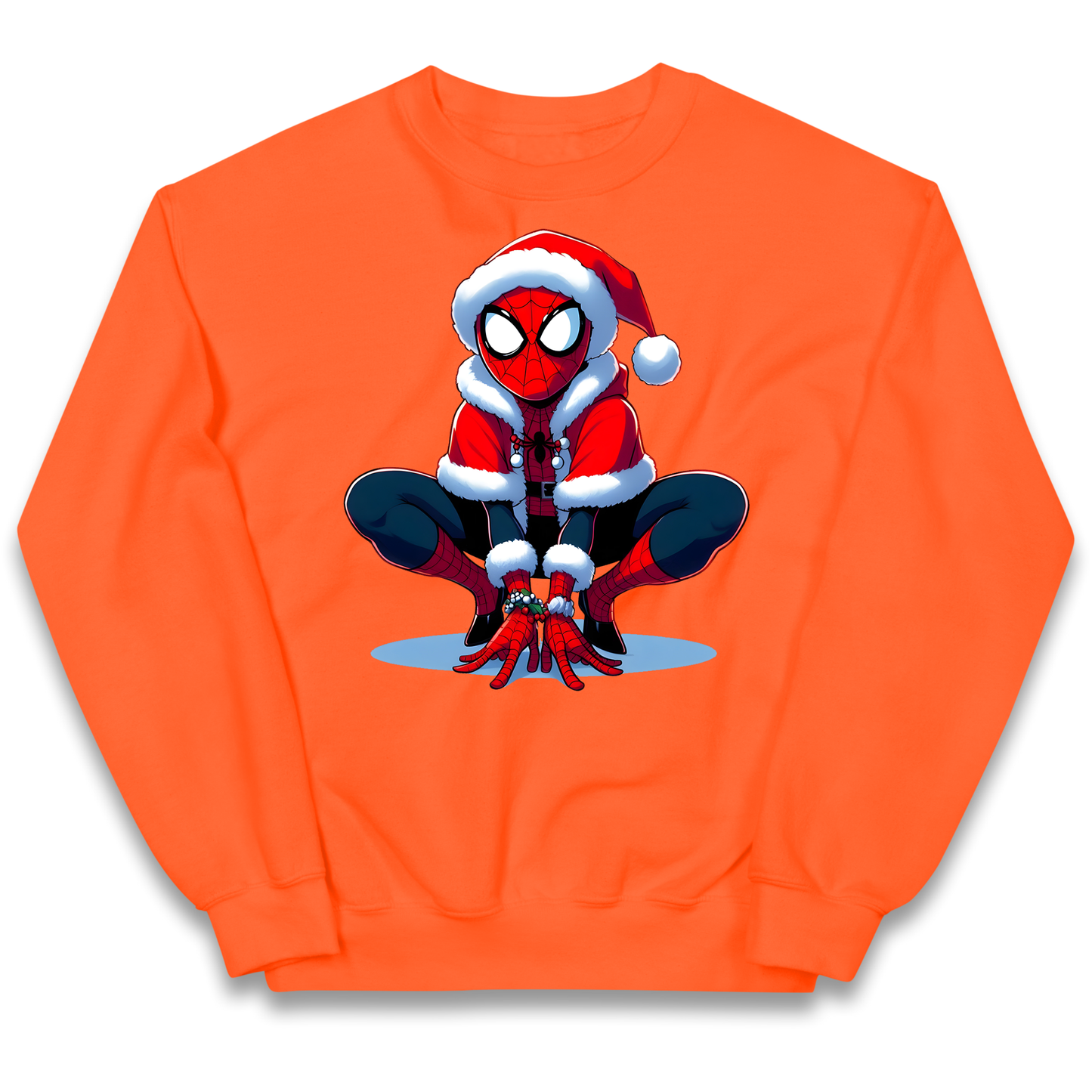 Spiderman Santa kids sweatshirt