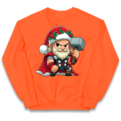 Thor Santa kids sweatshirt