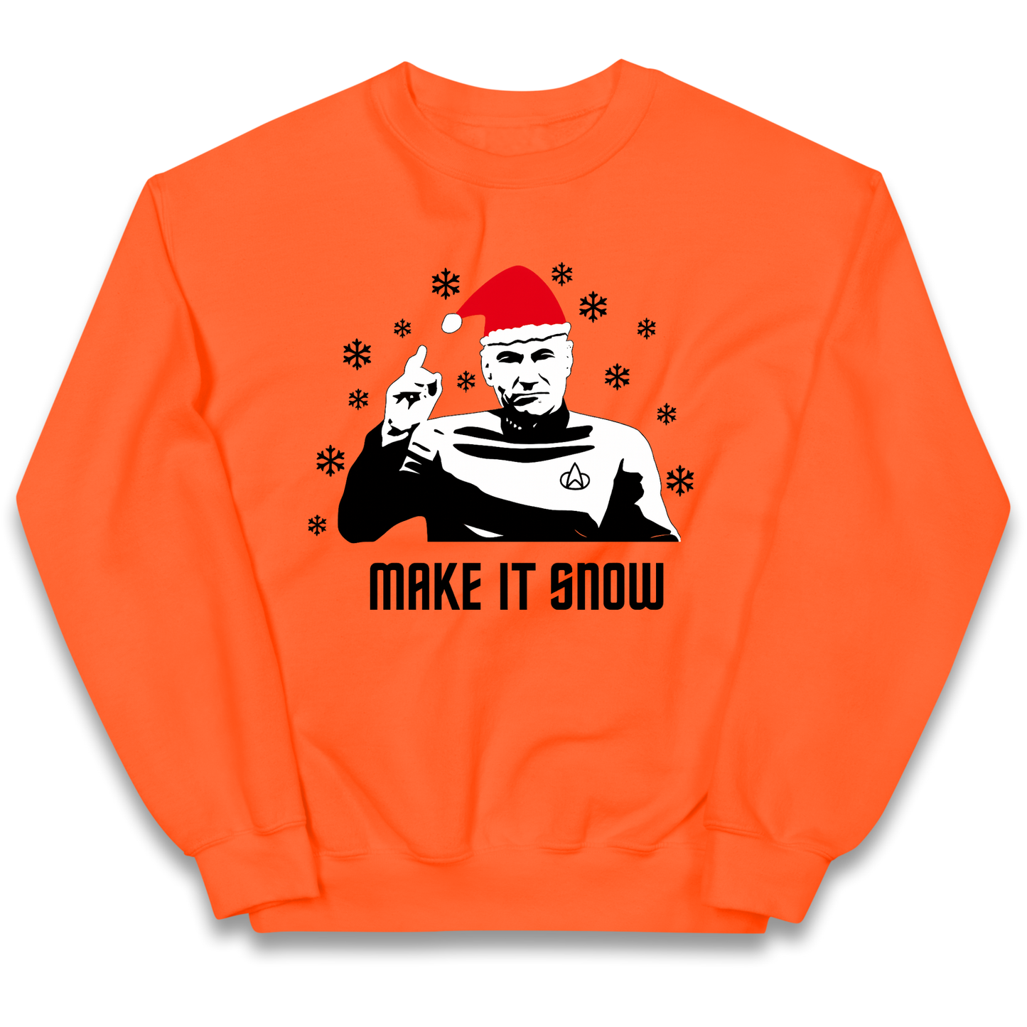Make It Snow kids sweatshirt