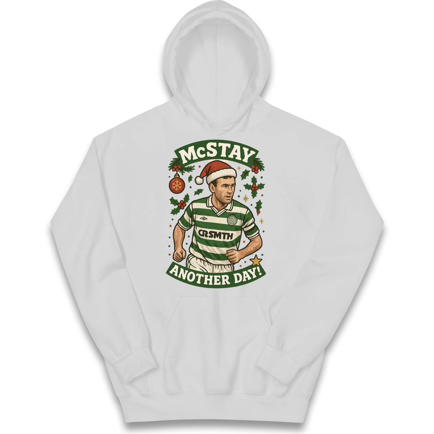 Paul McStay Celtic Christmas Kids Hoodie