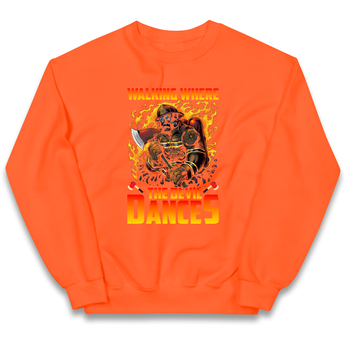 Walking Where The Devil Dances kids sweatshirt