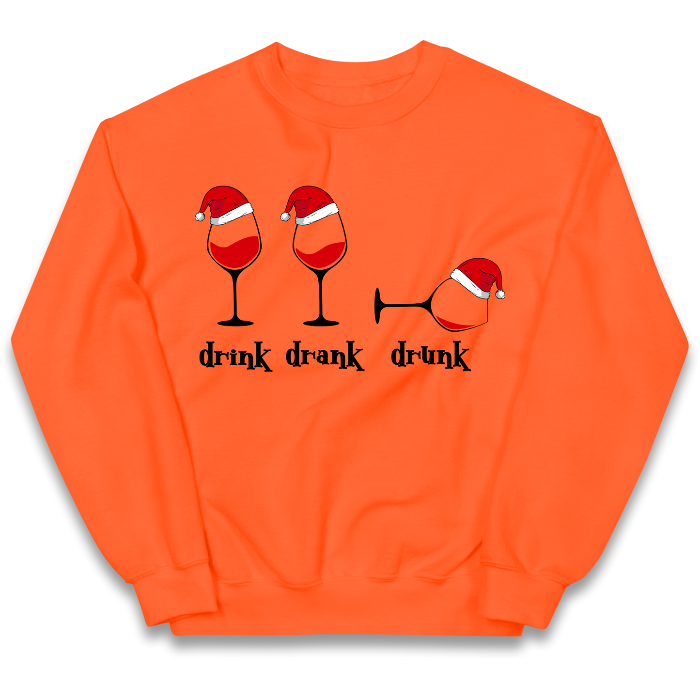 Drink Drank Drunk Kids Sweatshirt