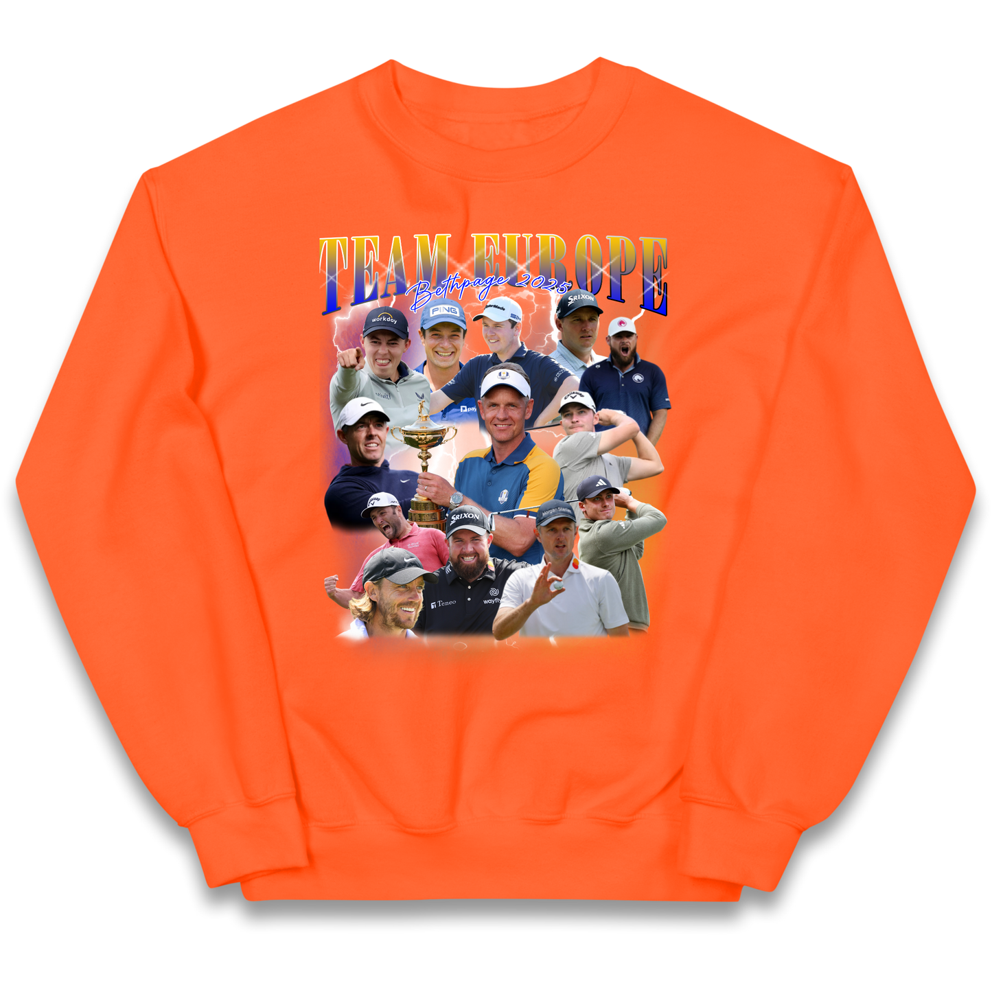 Ryder Cup 2025 Team Europe kids sweatshirt