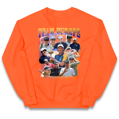 Ryder Cup 2025 Team Europe kids sweatshirt