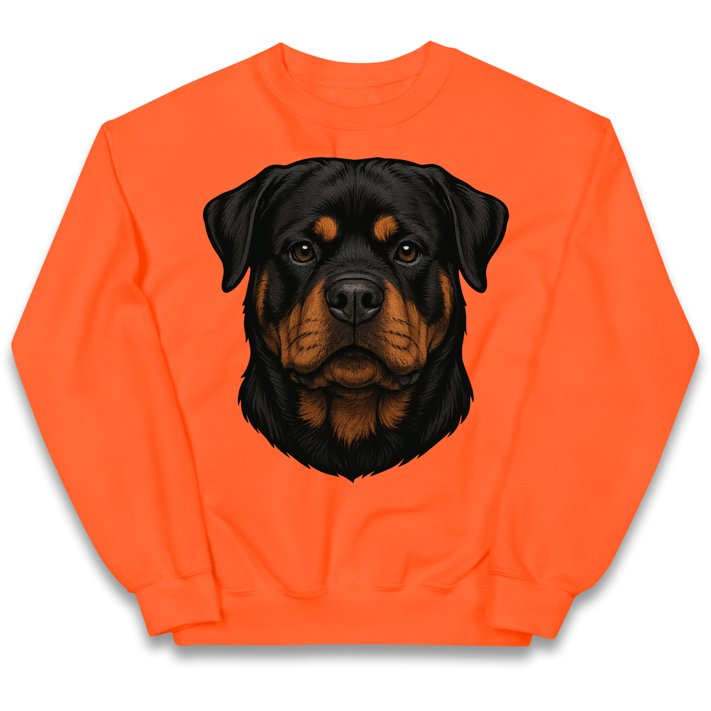 Rottweiler Face kids sweatshirt