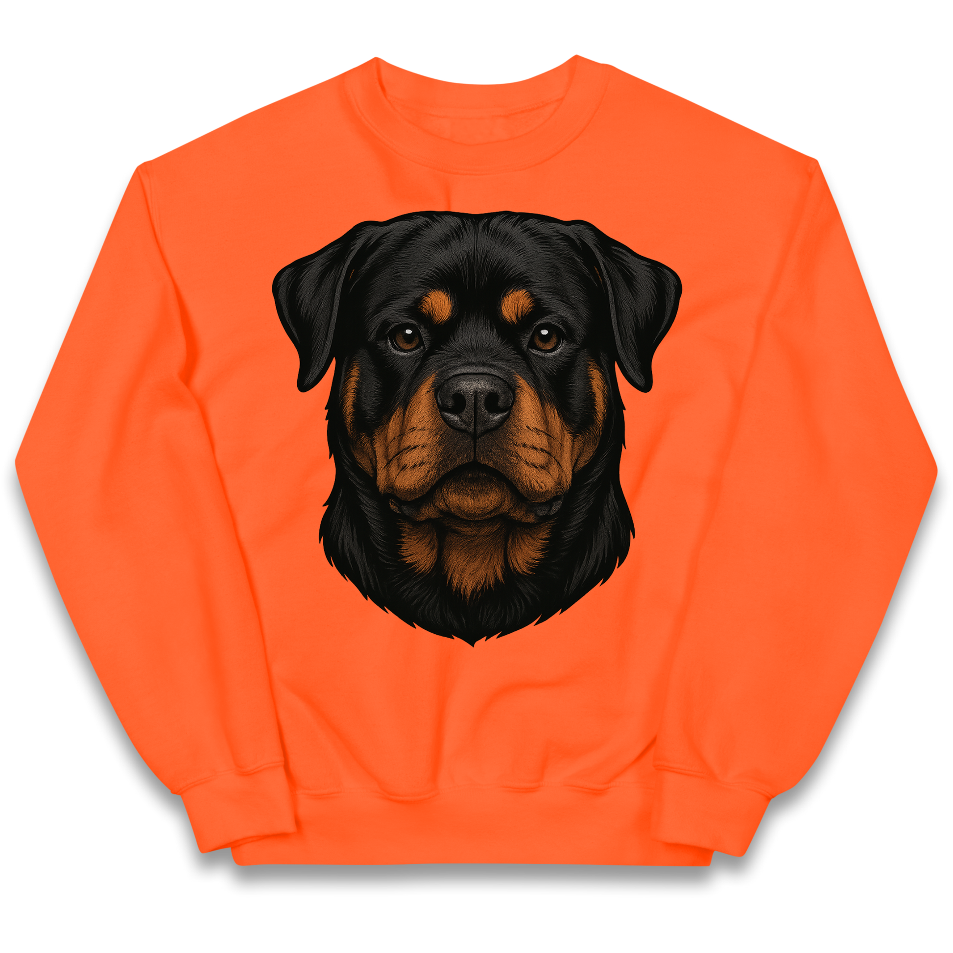 Rottweiler Face kids sweatshirt