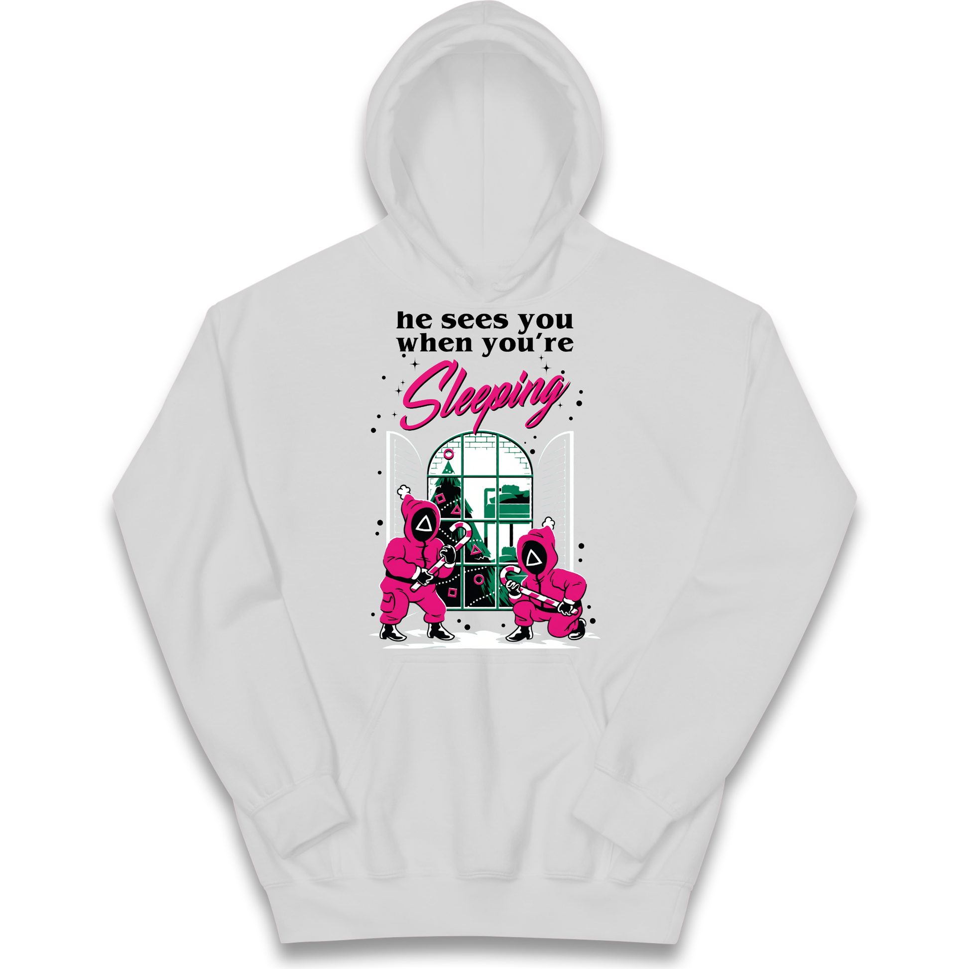 Squid Games Xmas Kids Hoodie