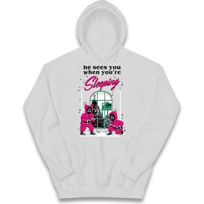 Squid Games Xmas Kids Hoodie
