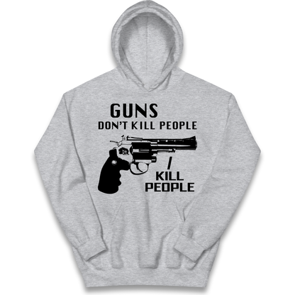 Guns Don’t Kill People Kids Hoodie