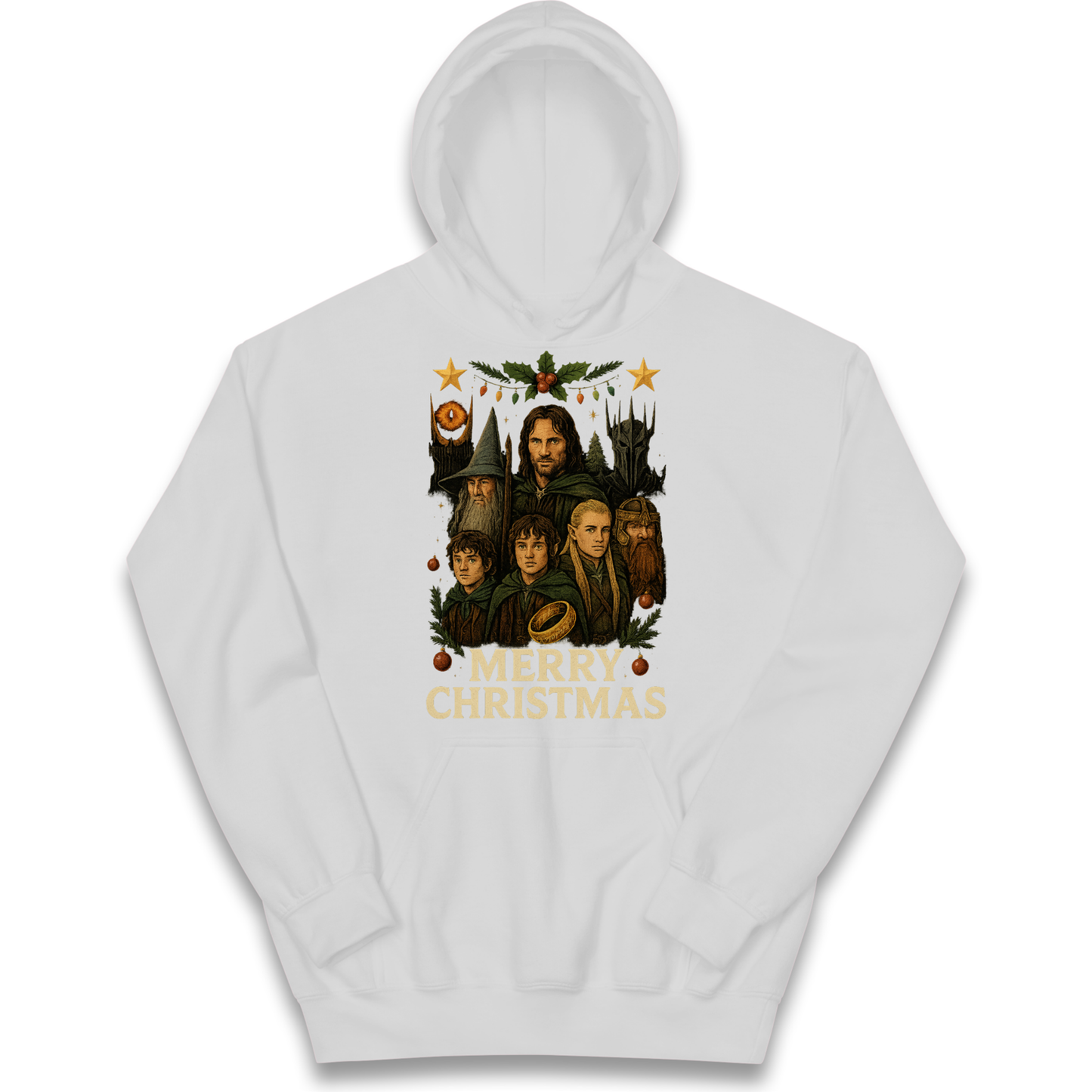 Lord of The Rings Christmas Kids Hoodie