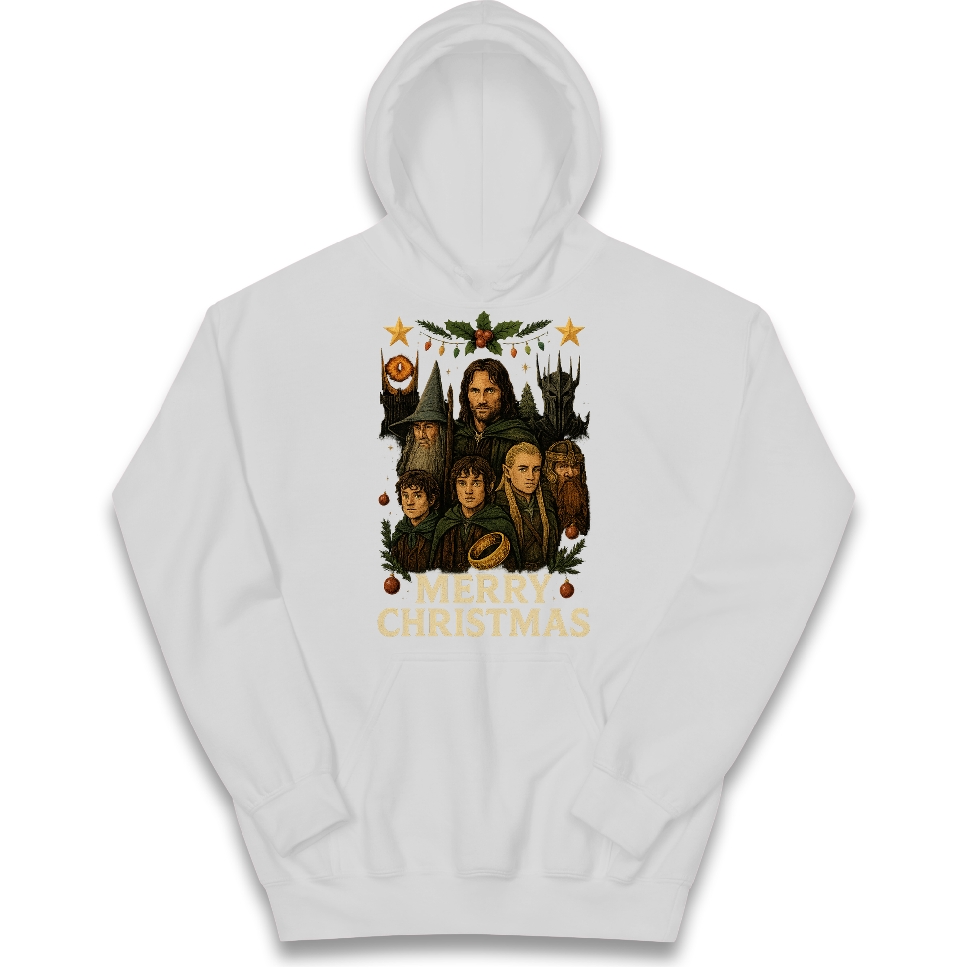 Lord of The Rings Christmas Kids Hoodie