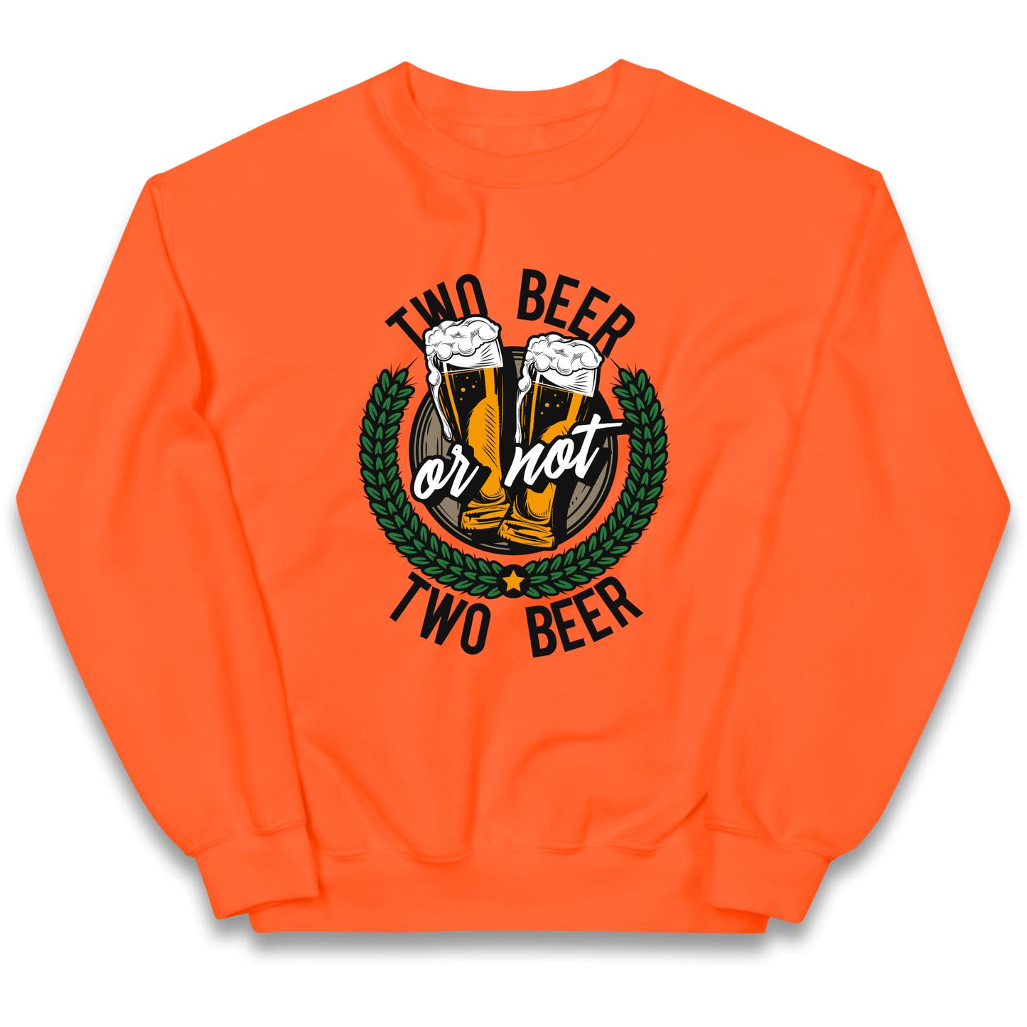 Two Beer or not Two Beer kids sweatshirt