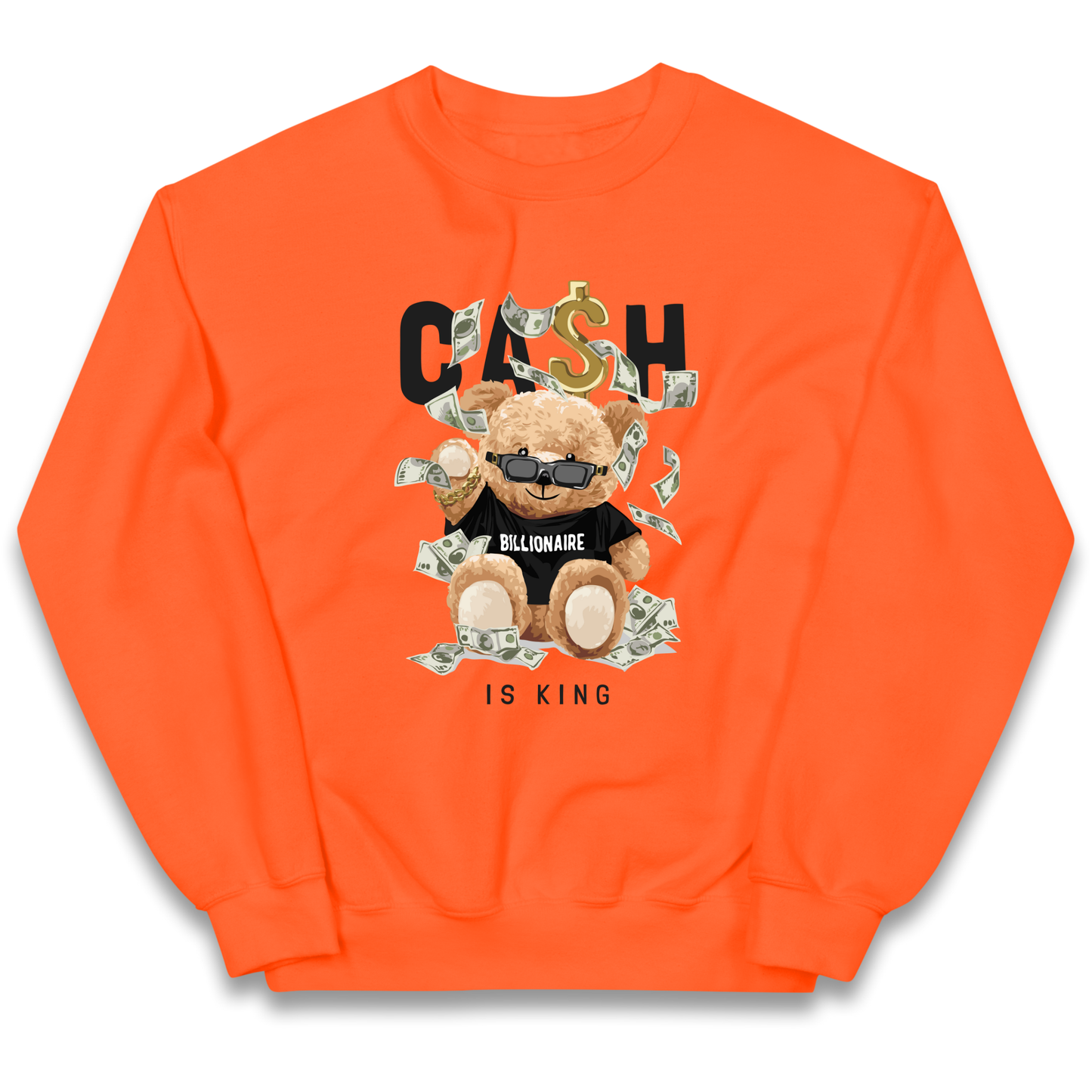 Teddy Bear Billionaire Streetwear kids sweatshirt