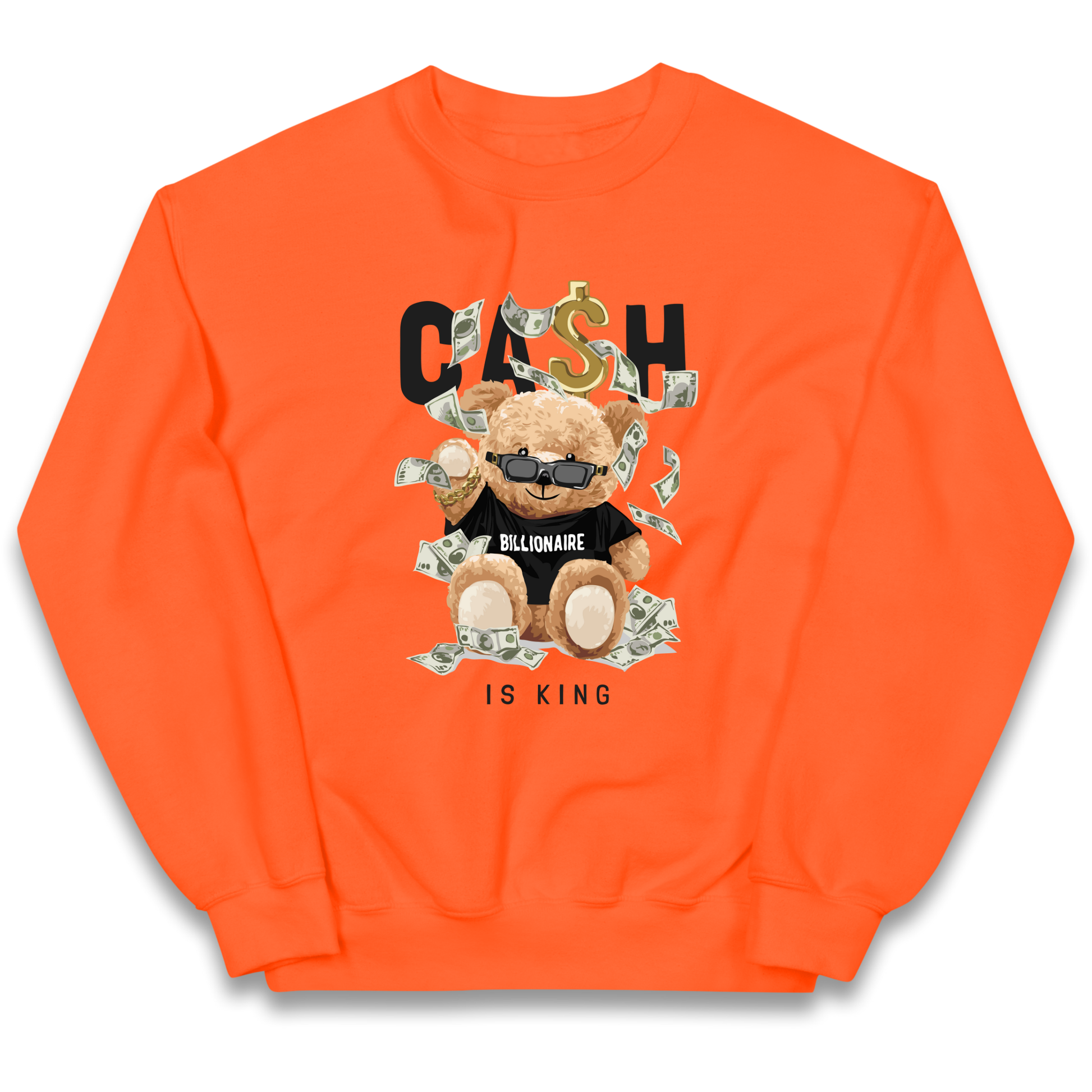 Teddy Bear Billionaire Streetwear kids sweatshirt