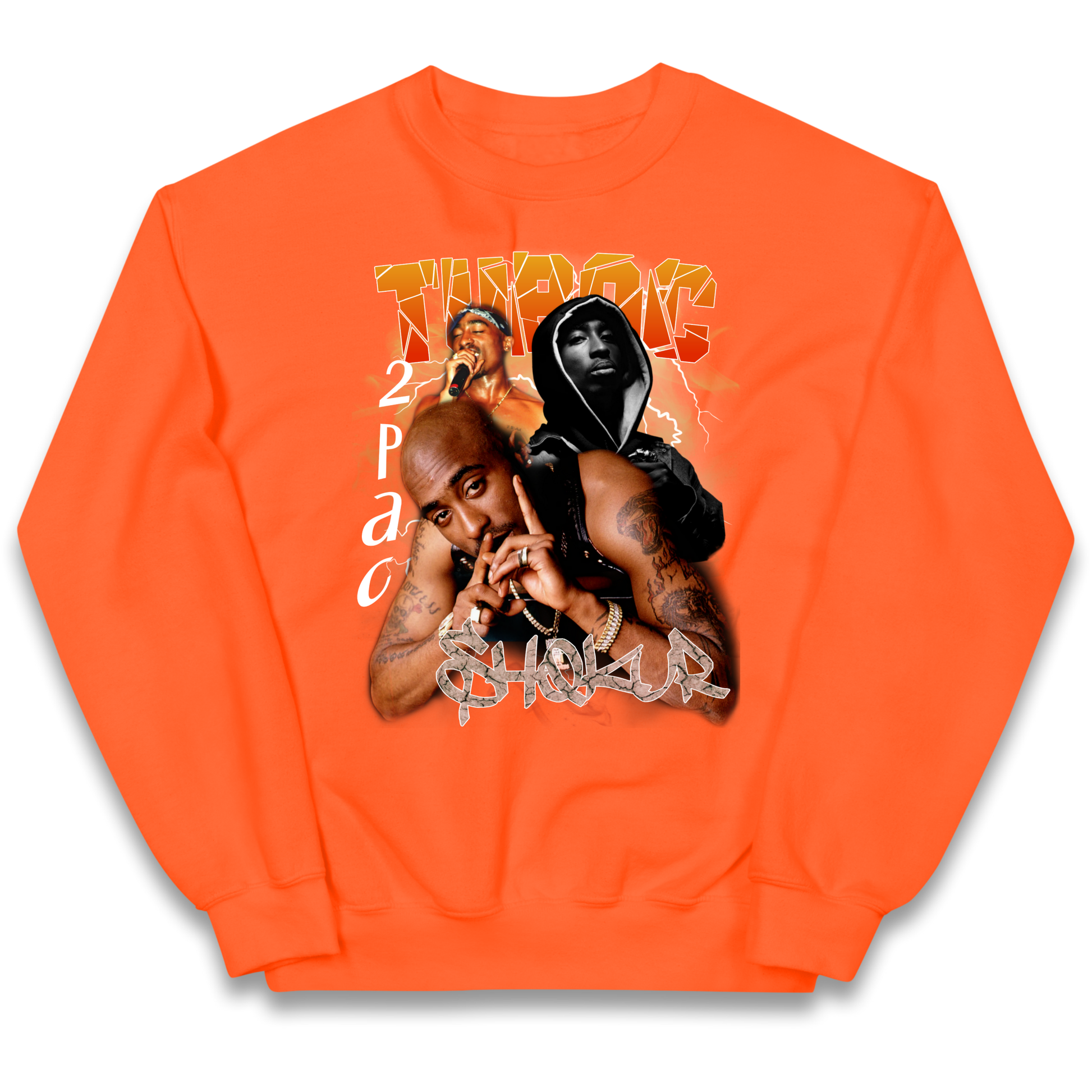 Tupac All Eyez On Me kids sweatshirt