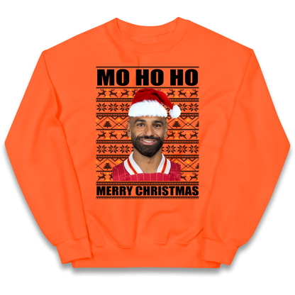 Mo Ho Ho Salah Kids Sweatshirt