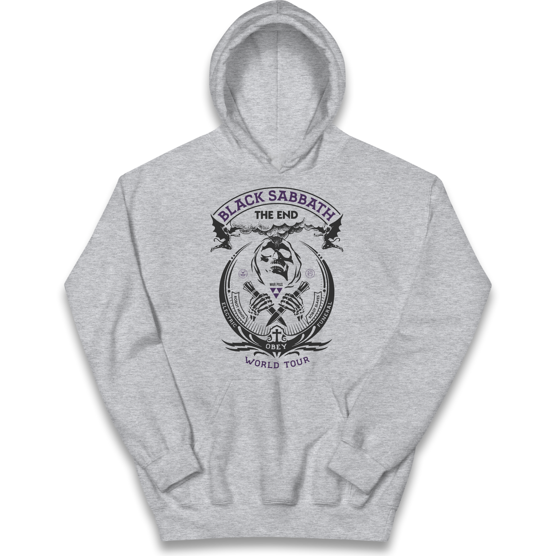 Black Sabbath The End World Tour Kids Hoodie