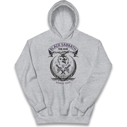 Black Sabbath The End World Tour Kids Hoodie